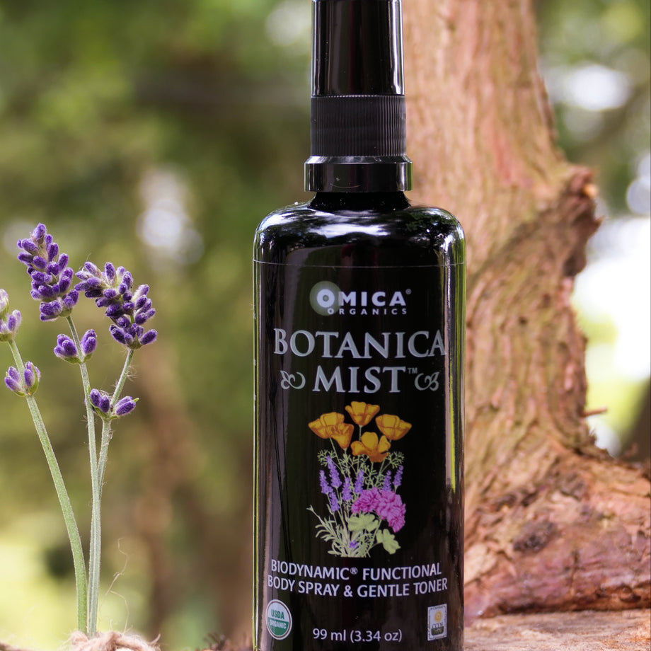Botanica Mist - Biodynamic Body Spray & Facial Toner | Omica Organics