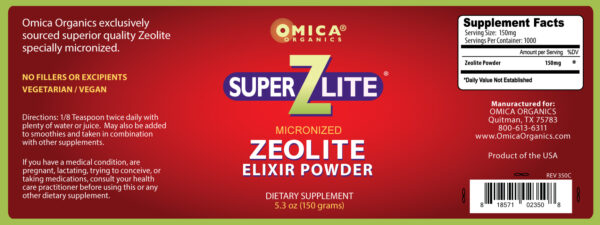 Zeolite ElixirPowder REV350C 3x8