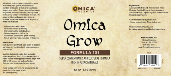 OmicaGrowFormula101 64oz 099C lbl