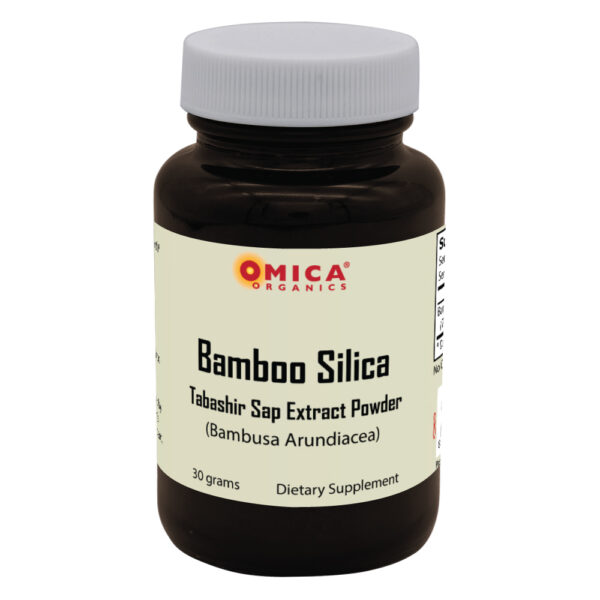 Omica Organics Bamboo Silica Dietary Supplement, Tabashir Sap Extract Powder